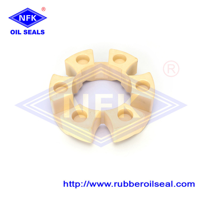 30H PU Material Single Rubber Coupling Spider For Excavators