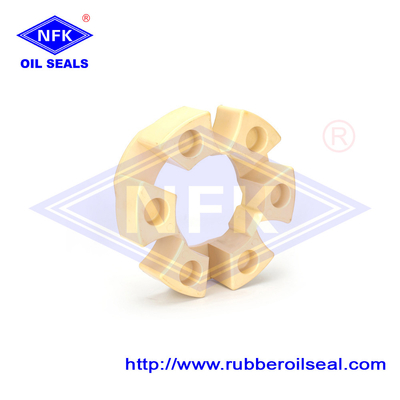 30H PU Material Single Rubber Coupling Spider For Excavators