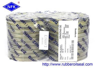 Δίπλωμα σκόνης από καουτσούκ DINGZING ME-1N 100×114×8 TPU/8L95+SPCC Beige 95A