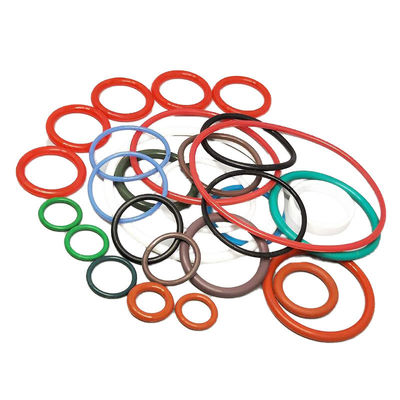 China Nfk Nbr Fkm Ptfe Excavator Marine O-Rings Custom Black Big High Temperature Clear Silicone Rubber O-ring