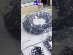 Υψηλής ποιότητας χονδρικής πώλησης ιαπωνικά ελαστικά δακτυλίδια στεγανοποίησης μαύρα NBR για την κατασκευαστική βιομηχανία